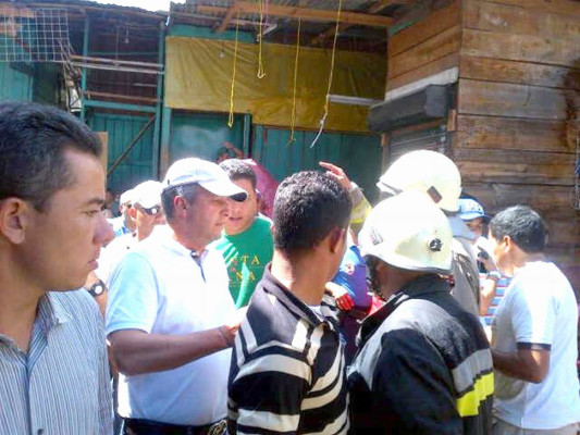 Decreto de emergencia tras destrucción