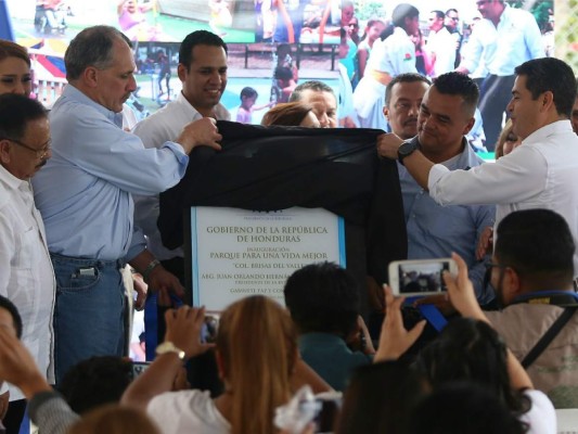 Nuevo parque en Brisas del Valle