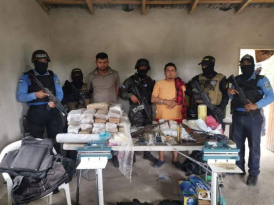 Desmantelan narcolaboratorio operado por la Mara Salvatrucha en la capital