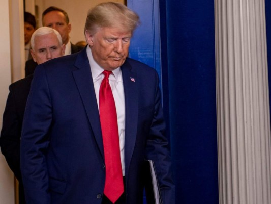 FOTOS: Trump está 'un poco enojado' con China por el coronavirus