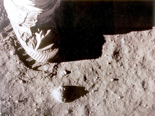 Hace 43 años, el hombre dio su primer paso en la Luna
