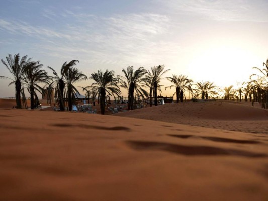 Así es el oasis de lujo para los ricos saudíes en plena pandemia