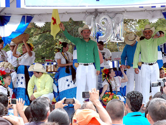 Así celebraron los hondureños en Washington las fiestas patrias