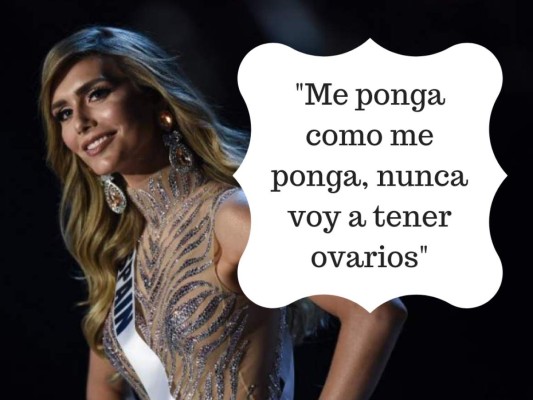 Ángela Ponce: Las 10 frases que marcaron la participación de Miss España en Miss Universo 2018&nbsp;&nbsp;