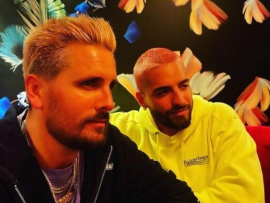 Maluma y Scott Disick protagonizan pelea en Twitter