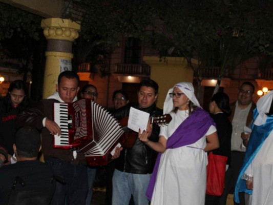 Posadas en la capital de Honduras reviven el nacimiento del Niño Jesús
