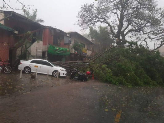 TORMENTA DESATA CAOS EN LA CAPITAL DE HONDURAS