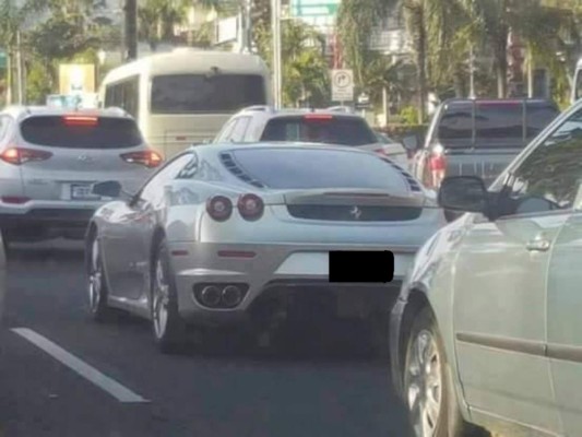 Honduras: Caso del Ferrari y su matrícula vehicular es investigado por el Instituto de la Propiedad