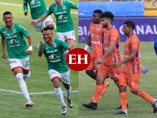 Los Lobos de la UPNFM le arrebatan el empate al Marathón en el Yankel