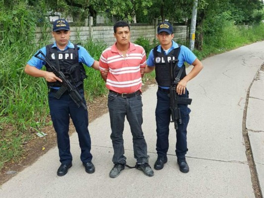 DPI captura a supuesto miembro de banda de secuestradores en San Pedro Sula