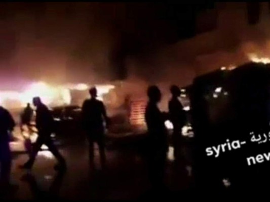 La defensa antiaérea del ejército sirio intercepta misiles israelíes