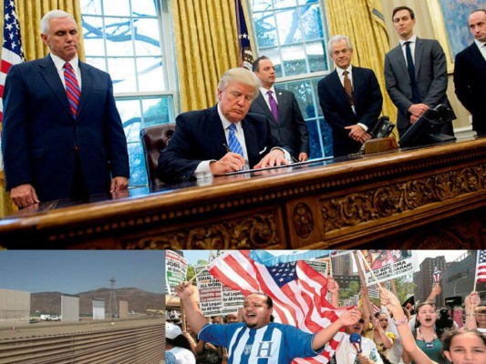 Los golpes más fuertes del presidente Donald Trump contra los inmigrantes