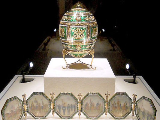 Celebran 166 aniversario del nacimiento del creador de los huevos Fabergé