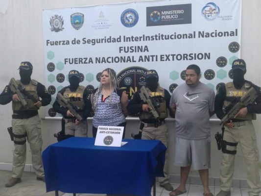 Capturan a dos pandilleros de la 18 en la capital de Honduras