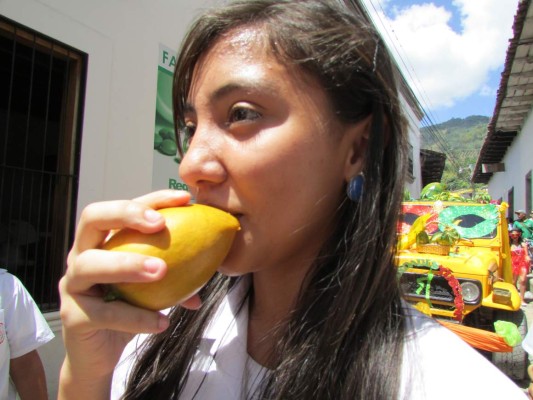 Así se celebró el Festival del Mango y el Mamey en Yuscarán