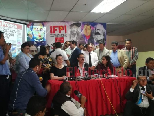 Manuel Zelaya Rosales reitera que no recibió dinero de narcos