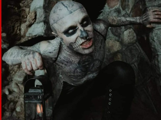 Así lucía Zombie Boy, el modelo y artista que tenía todo su cuerpo tatuado