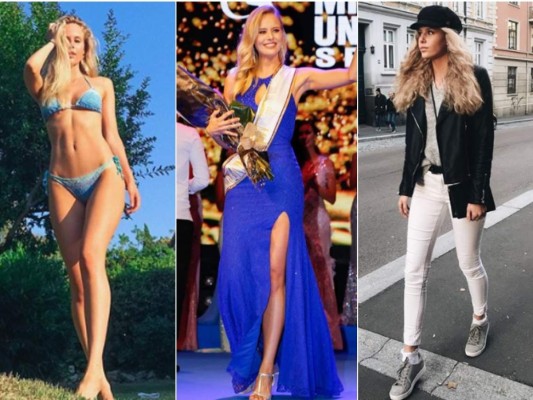 Natalie Ortega, la Miss España a quien Ángela Ponce entregó la corona