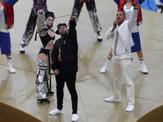 Sencilla pero colorida fue la ceremonia de cierre de Rusia 2018