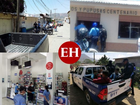 FOTOS: Intensos operativos en Danlí para proteger al consumidor y capturar a desobedientes