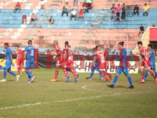 Vida y Lobos UPN se reparten puntos al empatar 1 -1 en La Ceiba