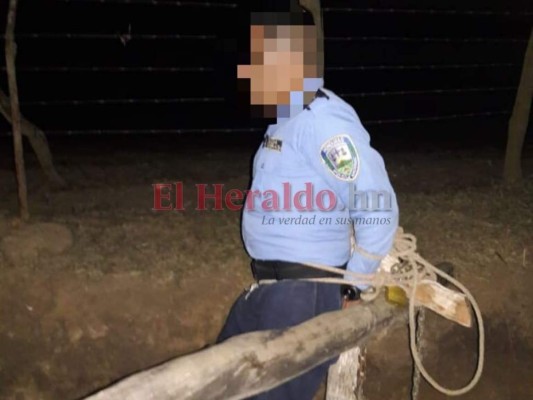 Por temor al coronavirus, pobladores de La Paz amarran a policías que visitaban a familiares