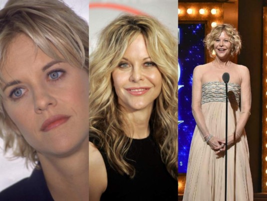 El radical cambio de imagen de la actriz Meg Ryan
