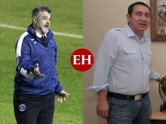 El fuerte cruce de palabras entre Diego Vázquez y exdirectivo de Motagua