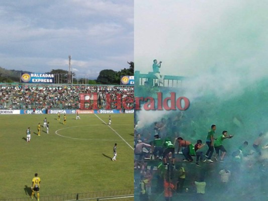 Fuerte advertencia hace la Furia Verde del Marathón a los aficionados de Motagua