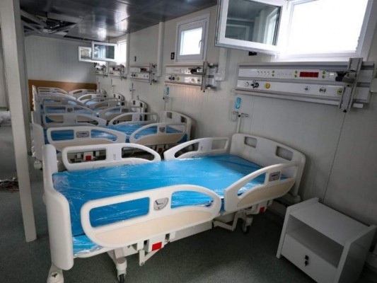 ¿Qué retrasa la entrega del hospital móvil de Tegucigalpa?