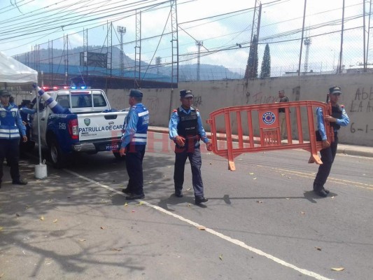 Policías y militares resguardarán el clásico capitalino Olimpia vs Motagua