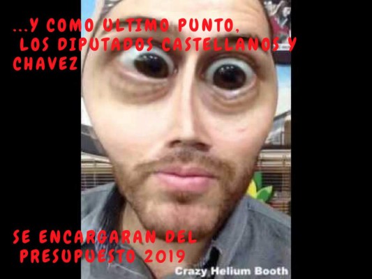 'Tacañería' de diputados hondureños genera memes en redes sociales