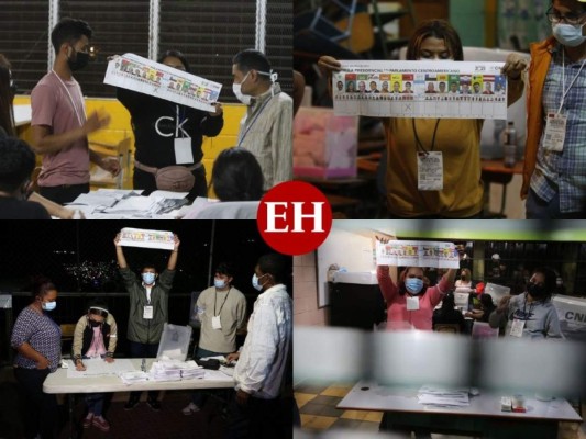 Fotos: Así se desarrolló el conteo de votos en la capital de Honduras
