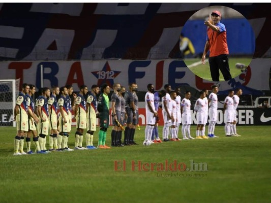 El posible once de Olimpia ante el América en el estadio Azteca
