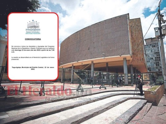 De manera presencial se elegirá la junta directiva en propiedad del Congreso Nacional