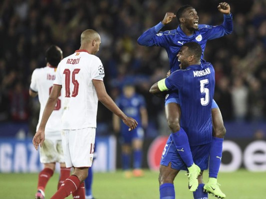 Leicester clasificado para cuartos de la Champions, Sevilla eliminado&nbsp;&nbsp;