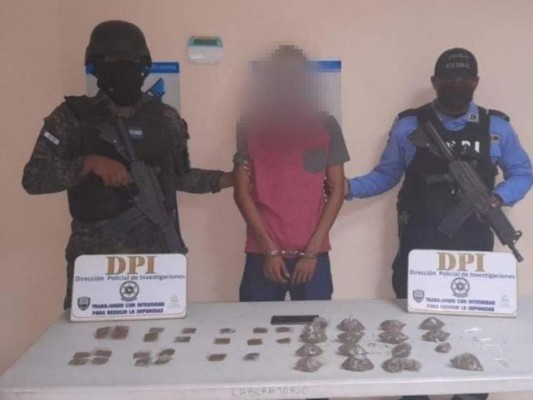 Arrestan a comerciante supuesto distribuidor de la MS-13 en San Pedro Sula