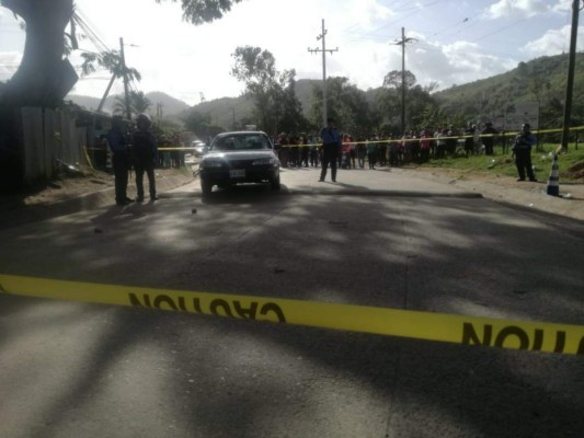 Masacre en el departamento de El Paraíso deja tres personas muertas