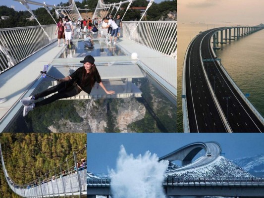 Fotos: Peligrosos, titánicos y larguísimos, estos son los puentes más impactantes del mundo