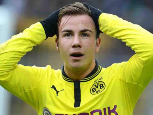 Mario Gotze estará de baja por un período indeterminado&nbsp;&nbsp;