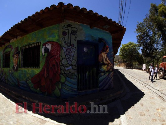 Cantarranas, la ciudad hondureña de los murales