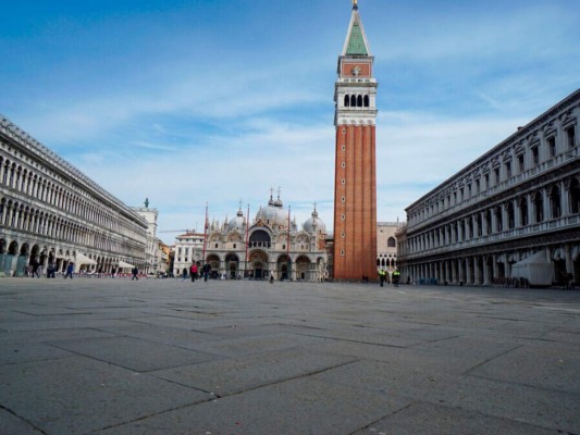 FOTOS: Calles vacías y silencio, así luce Italia sumida en cuarentena
