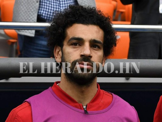 Rusia 2018: Mohamed Salah celebra su cumpleaños en el banquillo