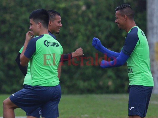 Entre risas, bromas y mucha concentración: Así fue el entreno de Motagua este martes