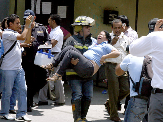 Terror en el centro penal de San Pedro Sula: 13 reos muertos