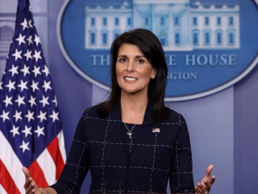 Nikki Haley: Los políticos hondureños aliados con dictadores socialistas están alentando la caravana