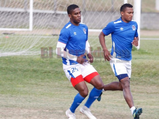 FOTOS: Así fue el regreso de Brayan Beckeles a los entrenamientos de Olimpia