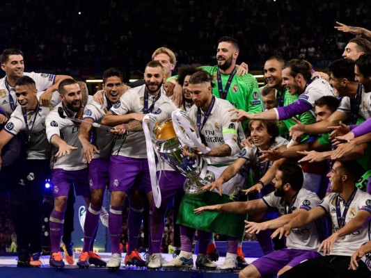 El Real Madrid ganó tres de los cuatro últimos títulos de Champions League