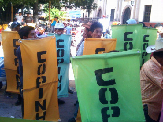 Jornada de manifestaciones se vive este martes en la capital de Honduras