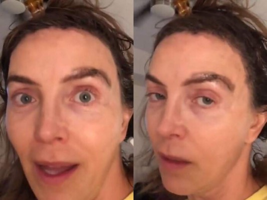 Laura Flores posa sin maquillaje y la comparan con la Chimoltrufia